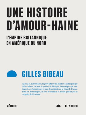 cover image of Une histoire d'amour-haine